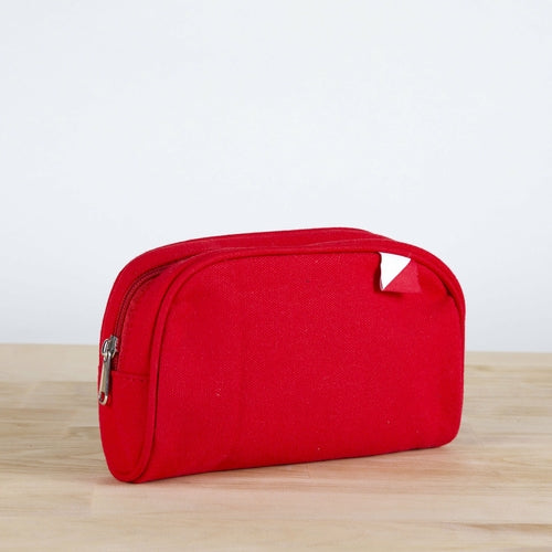 Accessories Travel Make Up Lined Zippered Pouch